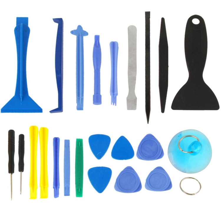 Set di strumenti di apertura speciali 24 in 1 di alta qualità per iPhone 5, 5S e 5C / iPhone 4 e 4S, 24 in 1 Set di strumenti di apertura speciali 24 in 1 di alta qualità per iPhone 5, 5S e 5C / iPhone 4 e 4S, 24 in 1